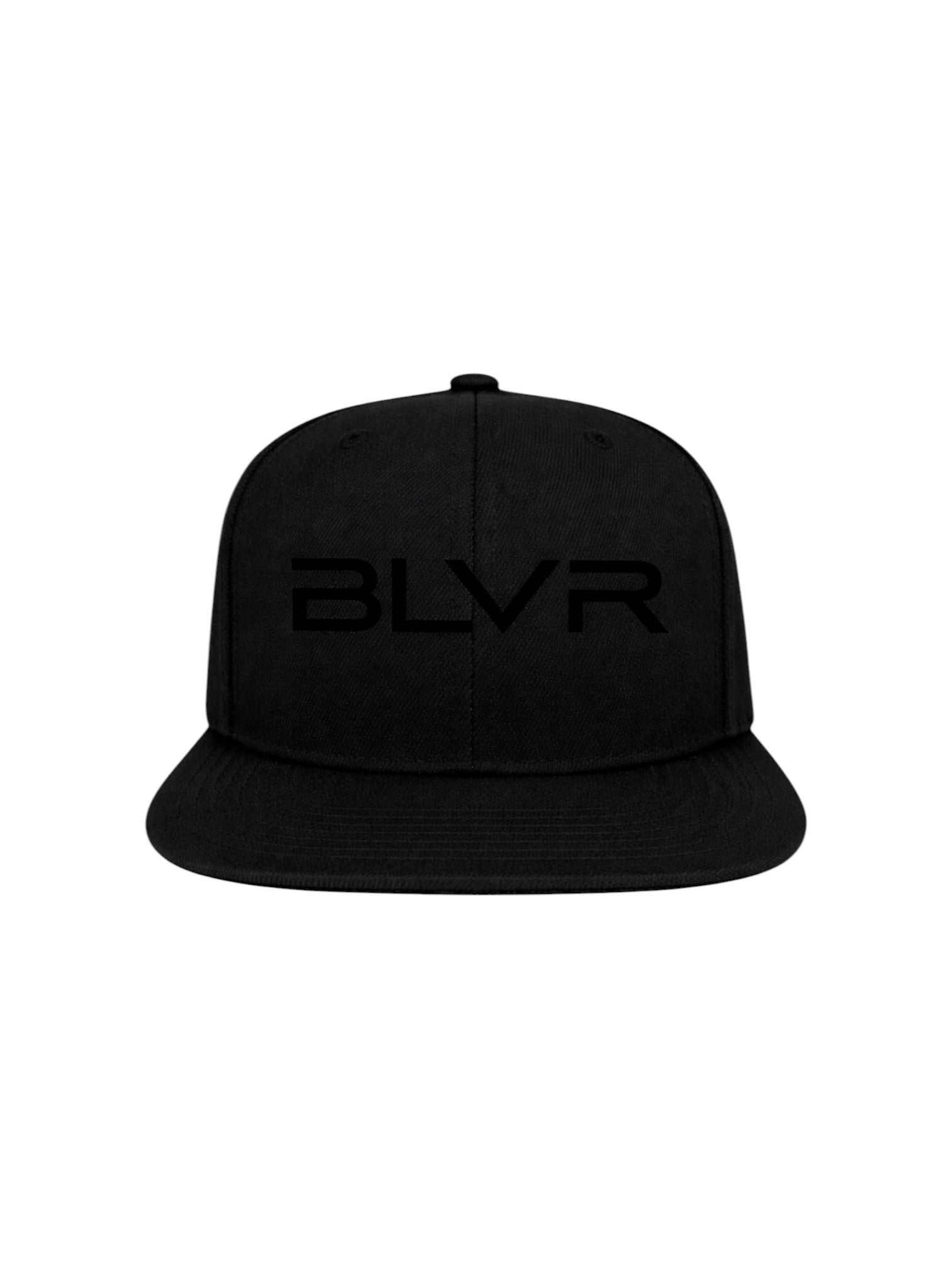 BLVR™ — BLACK ON BLACK SNAPBACK