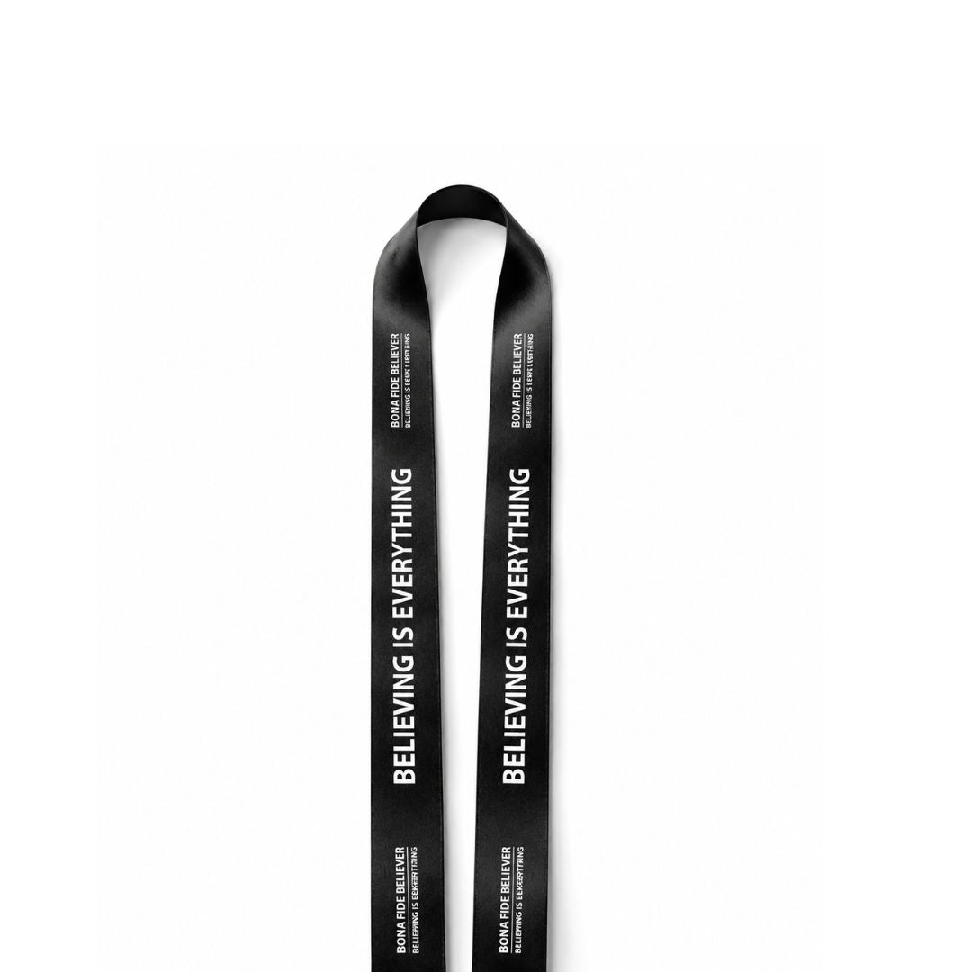 Bonafide Believer Lanyard ( Black )