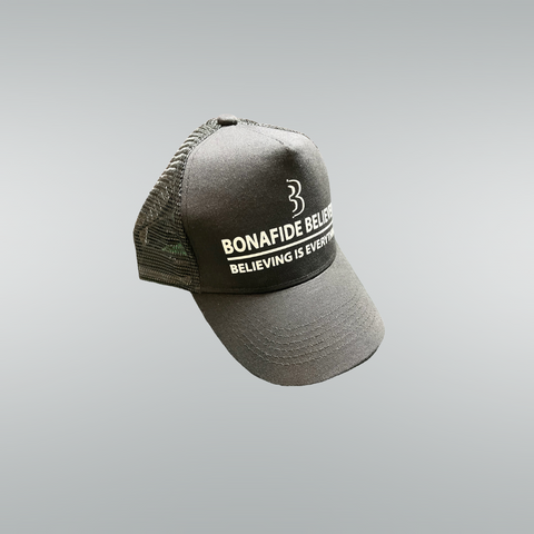 Bonafide Believer Hat ( Black ) with Logo