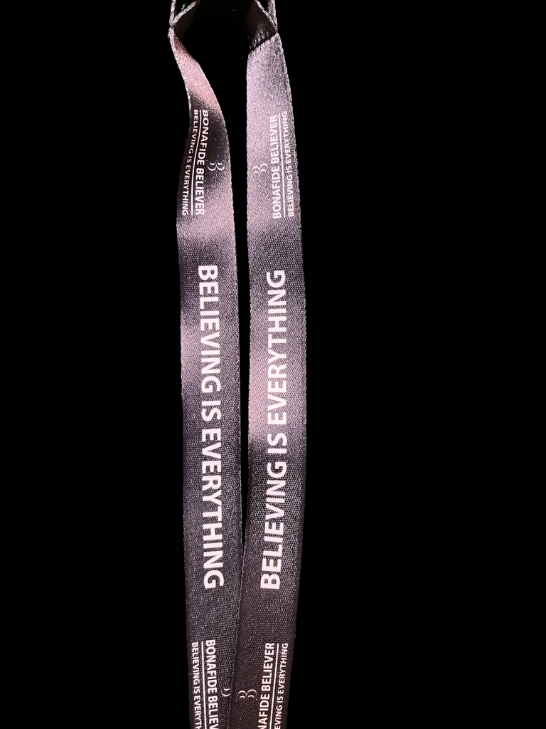 Bonafide Believer Lanyard ( Black )